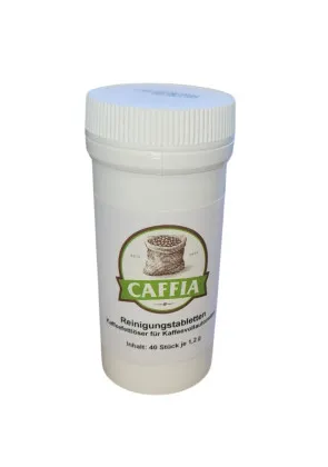 Caffia Reinigungstabletten 40 Stk a 1,2g f&uuml;r Kaffeeautomaten